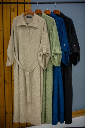 مانتو کفتان کسمه یقه شکاری