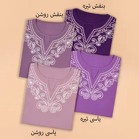 تیشرت بنفشه 400353