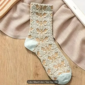 پک 5تایی جوراب فانتزی طرح دار