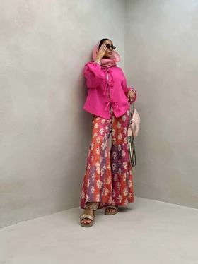 شومیز پاپیونی