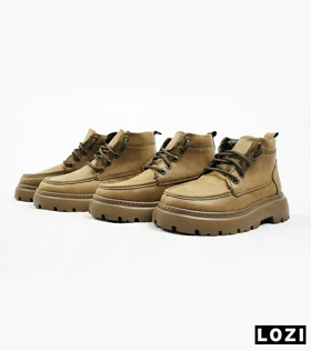 نیم بوت چرمی مردانه سبز Timberland