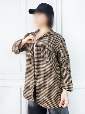 شکت پشمی پیچازی تک جیب