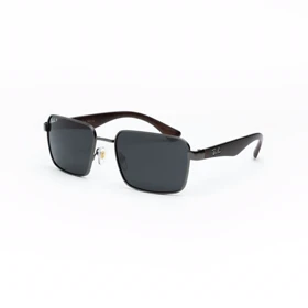 عینک آفتابی مردانه ری‌بن Ray-Ban مدل کلاب Club پلاریزه (خاکستری)