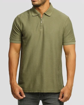 پولوشرت نیم زیپ