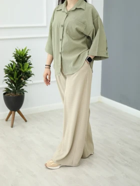 شلوار مازراتی کمربند دار