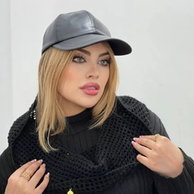 کلاه بیسبالی چرم