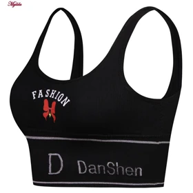 نیم‌تنه پد دار ورزشی زنانه مشکی کد 4618