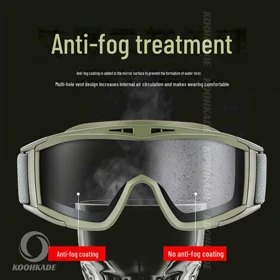 عینک تاکتیکال طوفان مدل REVERSE DESERT