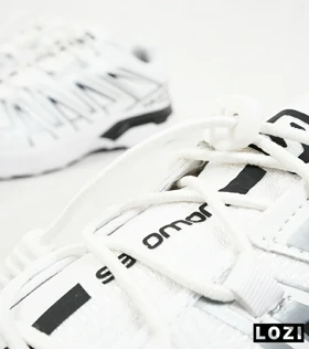 کفش کتانی بزرگ پا سفید مشکی Salomon X ULTRA