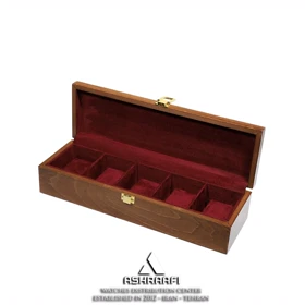 جعبه ساعت مچی 5 عددی چوبی Box Watches 5 WS