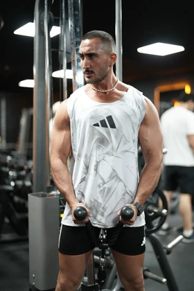 حلقه‌ای وست ADIDAS تای دای سفید