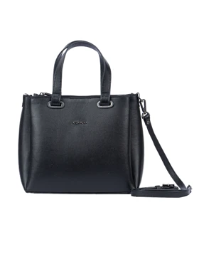 کیف دوشی چرم زنانه مدل سریلو new (مشکی)