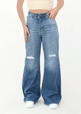 شلوار جین سوپر بگ ابی