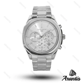 ساعت مردانه رومانسون مکس سه موتوره تمام سیلور m-10229