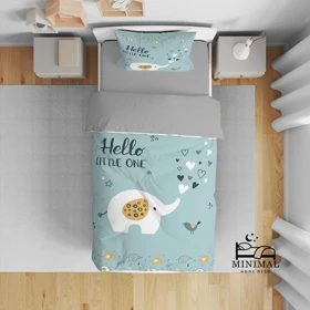 روتختی کودک طرح پرنده و فیل مدل T4673