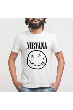 تیشرت نیروا طرح آدمک nirvana کد 254910