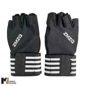 دستکش بدنسازی کفی استپ دار کد D3