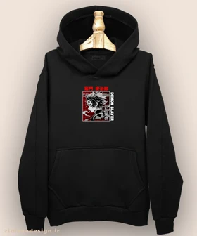 هودی مردانه و زنانه طرح شیطان کش شخصیت تانجیرو کد 937