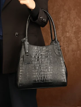 کیف دستی زنانه بیورا مدل کروکدیلی کد KDZ08