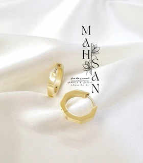 گوشواره زنانه مینمیال طلایی
