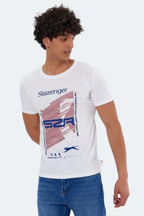 تیشرت مردانه کالجو سفید ST13TE334