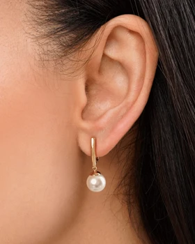 گوشواره خطی مروارید ژوپینگ