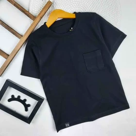 تیشرت مشکی پسرانه TS