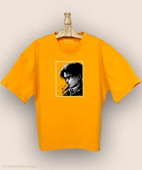 تیشرت لش مردانه و زنانه طرح اتک آن تایتان شخصیت ارن نیگر کد 929