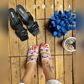 صندل 7 سانت پاشنه لویی ویتون