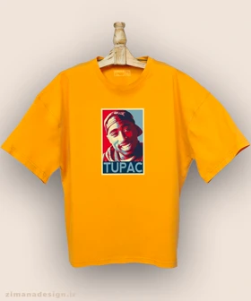 تیشرت لش مردانه و زنانه طرح توپاک کد 953