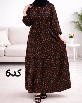 پیراهن ساحلی پفکی A7413