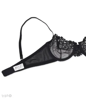 ست شورت و سوتین توری فنردار Jina ژینا کد 2010 گلدوزی طرح 9
