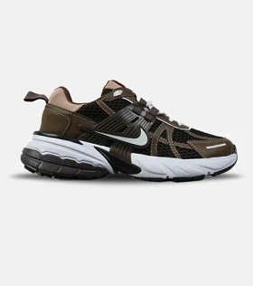 کفش کتانی مردانه و زنانه قهوه ای Nike Cushlon V2K مدل 8721