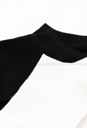 جوراب مچی ساده پنبه