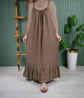 سارافون بندی نخی 7486 (موکا)