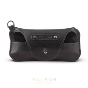 کاور عینک چرم یلسان مدل نوادا کد 152-GN (مشکی)