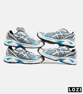 کفش کتانی بزرگ پا خاکستری آبی ASICS GT 2130