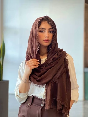 شال بهاره Big Watermelon (قهوه ای)