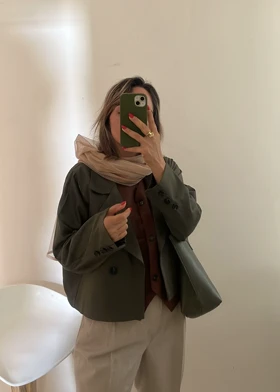 کراپ کت فاستونی leyliکد 036