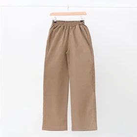 شلوار نیم بگ کتان کد 153