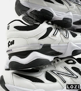 کفش کتانی بزرگ پا سفید مشکی NEW BALANCE 9060
