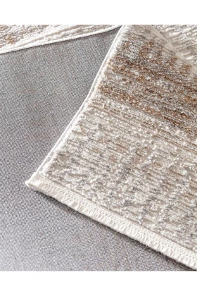 فرش دامین مادام کوکو مدل Damien سایز 160 × 230 سانتی‌متر - طوسی