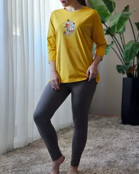 ست راحتی بلوز و شلوار کریسمس