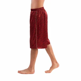 بلوز شلوارک زرشکی