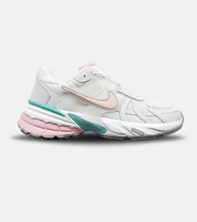 کفش کتانی زنانه سفید صورتی Nike Cushlon V2K مدل 5191