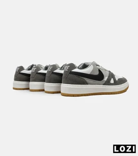 کفش کتانی مردانه طوسی سفید مشکی نایک NIKE SB