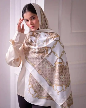 شال ابریشم ژاکارد گوچی زین 20188