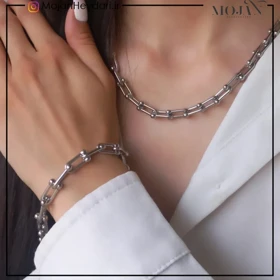 نیم ست تیفانی سفیدکد1132