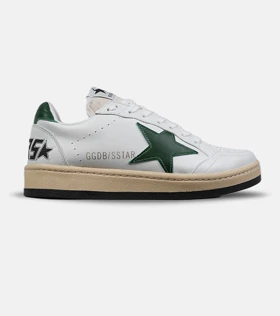 کتانی کژوال گلدن گوس سفید سبز مردانه و زنانه مدل 9140 کفش اسپرت Golden Goose