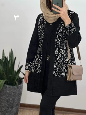 کت مزونی سوزندوزی